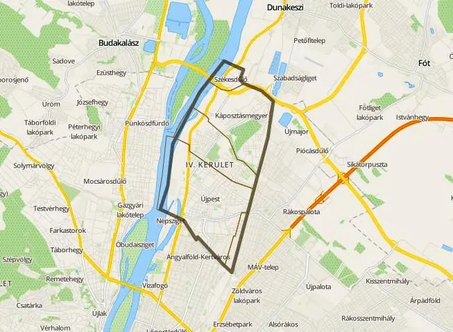 Duguláselhárítás 4. kerület térkép